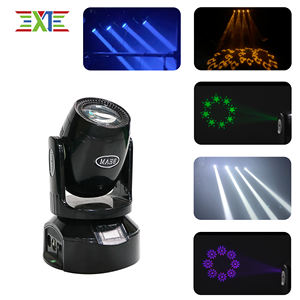 Iluminación Profesional para Escenarios LED XJ, Cabeza Móvil 4 en 1 RGBW de 120 W con 8/18 Prismas y Control DMX512, Clasificación IP33, CRI90, Ahorro de Energía - Product Image 1