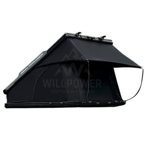 Willpower Logo personnalisé Coque rigide en alliage d'aluminium et échelle en tissu Oxford <span class=keywords><strong>pour</strong></span> <span class=keywords><strong>tente</strong></span> <span class=keywords><strong>de</strong></span> <span class=keywords><strong>toit</strong></span> <span class=keywords><strong>de</strong></span> voiture <span class=keywords><strong>4x4</strong></span> tout-terrain coupe-vent - Product Image 1