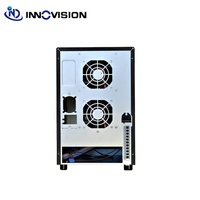 Casing Penyimpanan NAS MINI-ITX 8 Bay Hotsawp dengan Pintu Depan yang Aman dan Dapat Dikunci