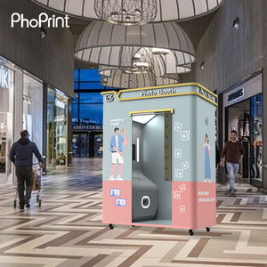 2024 nuevo autoservicio pantalla táctil fiesta Photobooth Selfie Photo Booth Kiosk - Product Image 5