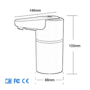 Pompa fontanella USB ricaricabile automatico portatile erogatore di acqua dispensador de agua macchina dell'acqua - Product Image 6