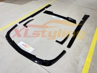 XLstyling Kit carrosserie de conversion de haute qualité pour Corvette C5 C6 C7 C8 : Pare-chocs, séparateur avant, lèvre de spoiler, diffuseur arrière