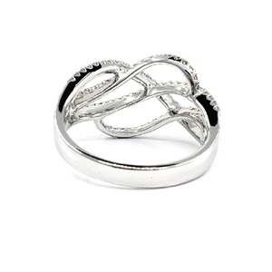 Fine Jewelry Diamond HK Fabulous Design prix de gros en or 18 carats avec diamant naturel bague de mariage en forme de V pour femme - Product Image 3
