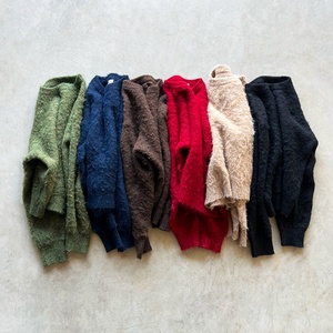 Pulls en mohair unisexes sur mesure, chemises à manches longues Uzzy, pull en mohair tricoté d'hiver de haute qualité pour hommes - Product Image 5
