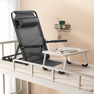 Silla Reclinable Plegable TAHATH, Silla de Playa Portátil, Ajustable, Ergonómica, con Soporte para la Espalda, Resistente, Ecológica, para Camping - Product Image 2