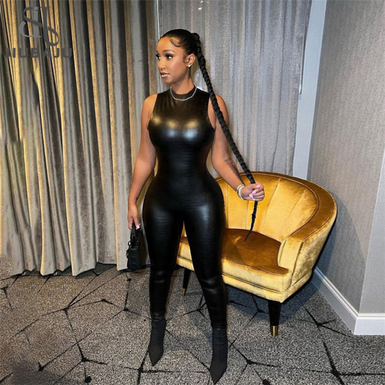 Leather Overall Jumpsuits Stylish Durable Solutions