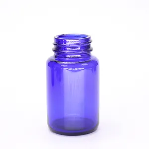 China Supplier Factory Offering 60ml 100ml 120ml 150ml Tablet Glass Pill Bottle For Pill Capsule Packaging