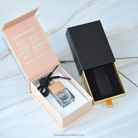 Flacon diffuseur de parfum pour voiture en verre mat carré de 8 ml, vide, avec bouchon à vis et emballage carton – Vente chaude