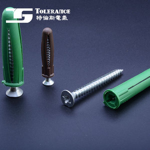<span class=keywords><strong>10</strong></span> millimetri di Plastica Spina di Parete per fissaggio su cemento, mattoni e altri ad alta densità di materiale - Product Image 6