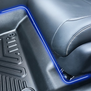 Tapis de sol de luxe pour voiture en matériau écologique TPE, tapis 5D à rebord profond pour HONDA CIVIC - Product Image 6