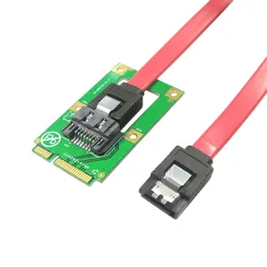 mSATA Mini PCI-e SATA SSD Slot to 7 Pin SATA3.0 6Gbps HDD Adapter Converter Card