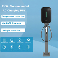 Prix d'usine, chargeur de véhicule électrique commercial 7kw 11kw 22kw OCPP1.6J WiFi DLB, station de recharge de modernisation/mise à niveau