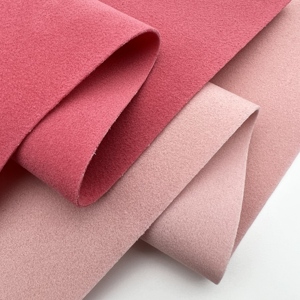 100% tessuto di sfiato floccante in poliestere non tessuto incollato su due lati per tessuti e prodotti in pelle - Product Image 3