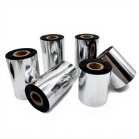 Harga Murah pita Resin lilin Roll Printer Barcode Printing lilin Premium pita campuran Resin