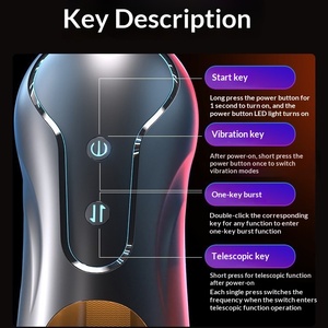 <span class=keywords><strong>Masturbateur</strong></span> masculin Phantom Airplane Cup, entièrement automatique, électrique, télescopique, avec stimulation réaliste en TPE et canal réaliste - Product Image 4