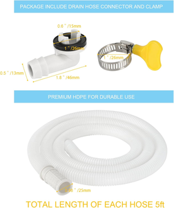 Nouveaux produits très demandés : Tuyau d'eau portable en plastique, conduit de ventilation ondulé à double paroi pour climatiseur - Product Image 6