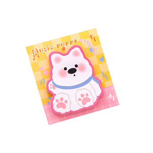 กระดาษโน้ตรูปสุนัขเวสตี้น่ารัก ดีไซน์สัตว์น่ารัก เหมาะสำหรับนักเรียน ใช้เขียนข้อความและเตือนความจำ - Product Image 5