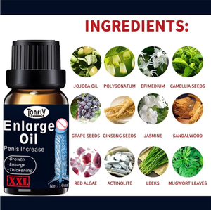 남성용 천연 바디 마사지 오일, 프라이빗 확대를 위한 강력한 성능을 지닌 오일, 오래 지속되는 더 큰 성능을 위한 오일 - Product Image 2