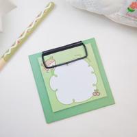 Mignon Mini Conseil Clip Sticky Notes Set Étudiant Papeterie Sticky Notes