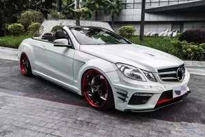 Precio de fábrica BTC para <span class=keywords><strong>Mercedes</strong></span> Benz C207 W207 Coupe Nueva condición PD Style Wide Bodykit Parachoques delantero y trasero - Product Image 5