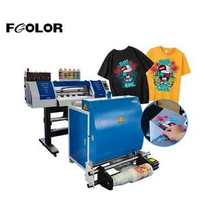 Hot Sale 60CM High Speed XP600 Double Head DTF Printer T-shirt Printing Machine