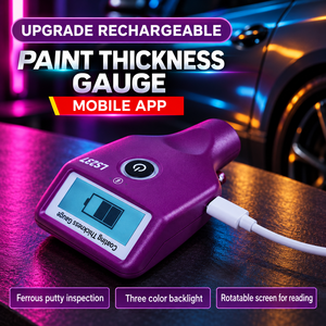 Medidor de Espesor de Pintura Digital Portátil LS237 con Batería Recargable para Pruebas de Superficies Metálicas Automotrices - Product Image 3