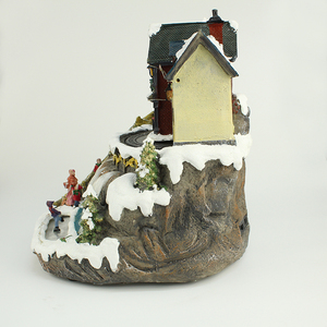 Figurines Led en polyrésine Maisons villageoises <span class=keywords><strong>de</strong></span> Noël pour la <span class=keywords><strong>décoration</strong></span> - Product Image 6