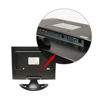 17 İnç Dokunmatik Monitör Uyumlu 10 Noktalı Kapasitif Taşınabilir Akıllı VGA Ekran