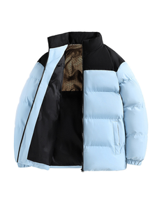 Giacca da <span class=keywords><strong>uomo</strong></span> con Logo personalizzato Casual invernale con <span class=keywords><strong>Parka</strong></span> traspirante giacca imbottita spessa con cerniera calda impermeabile - Product Image 5