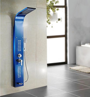 Panneau mural en acier inoxydable, multifonctions, pour salle de bains, hôtel, Massage, douche pluie, vente en gros, livraison gratuite