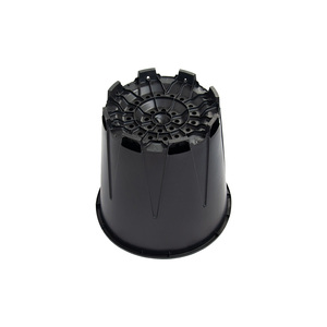 Maceta Grande de Plástico de 30 Litros para Cultivo de Arándanos en Invernadero, Diseño <span class=keywords><strong>Anti</strong></span>-Espiral con Nervaduras en V - Product Image 3
