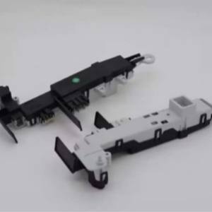 Interruptor de tapa para lavadora Samsung DC34-00024B y DC64-00519B, 9 pines, 120V, eléctrico, de plástico, fácil instalación, WDS87152 - Product Image 1