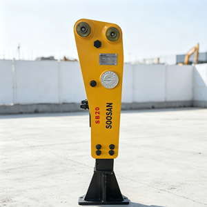 Marteau briseur hydraulique à plateau ouvert Soosan SB20 pour mini-excavatrice, chargeuse Bobcat, démolition de roches - Product Image 6