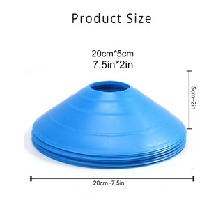 Disque <span class=keywords><strong>de</strong></span> marquage portable léger et résistant à l'usure pour la planification des terrains <span class=keywords><strong>de</strong></span> sport, l'enseignement, le fitness et les activités parent-enfant - Product Image 3