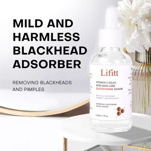 Đôi Glutathione Kojic axit huyết thanh vitamin C sáng tàn nhang loại bỏ mặt điều trị chuyên nghiệp chăm sóc da OEM/ODM - Product Image 3