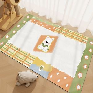Cute PVC Pet <b>Mat</b> Rectangle Waterproof Wipe Clean Cartoon Animals For Dogs <b>Cats</b> - Product Image 2