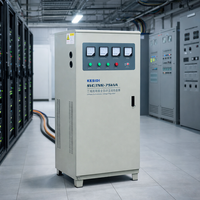 Conditionneur de puissance triphasé professionnel 304-440V 9kVA à 60kVA, stabilisateur AVR pour charges industrielles lourdes