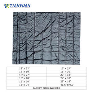 Bâche <span class=keywords><strong>de</strong></span> <span class=keywords><strong>camion</strong></span> en PVC vinyle robuste <span class=keywords><strong>pour</strong></span> extérieur, en acier, imperméable et coupe-vent - Product Image 3