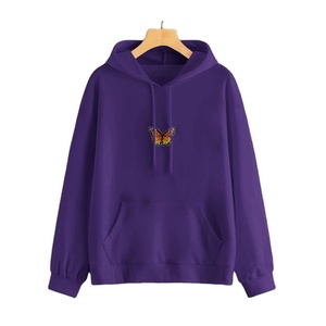 Sweat-shirts à capuche unisexes pour femmes, imprimés avec logo personnalisé, surdimensionnés, 100% coton, doublés de polaire, imperméables, streetwear, automne/hiver - Product Image 6