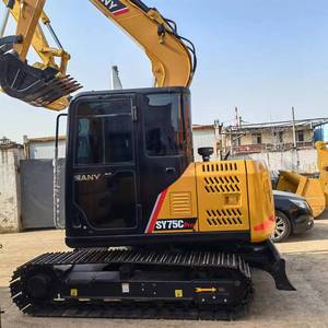 2022 Model China SANY Excavator SY75C 7.5Ton Little Work Hours High Quality Hydraulic System Hot Sale 95% New sy365 - Product Image 4