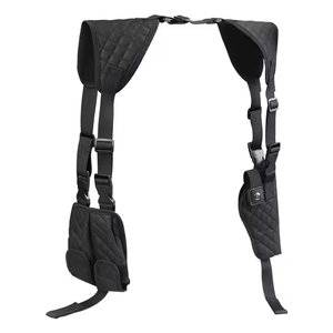 Verstelbare Tactische Universele Nylon Schouder Oksel <span class=keywords><strong>Holster</strong></span> Draagbare Dubbele Verborgen Licht Beveiliging Waterdicht - Product Image 3