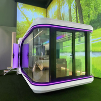 TUNE Maison Capsule de Luxe, Pod Spatial, Structure en Acier, Isolée, Étanche, pour Complexes Hôteliers et Camping, Vente en Gros Usine