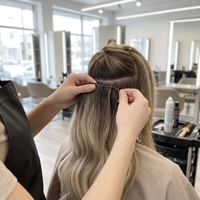 Cheveux humains européens à cuticules intactes, ondulés sans nœuds, tissage Genius sans couture, traités à la vapeur, pour livraison directe