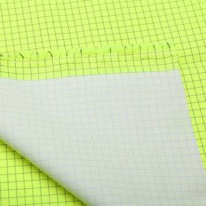 Tissu Oxford 300D Conducteur Antistatique Imperméable Enduit PU Jaune Vih Respirant pour Vêtements de Travail Sacs Uniformes Auvent Extérieur - Product Image 4