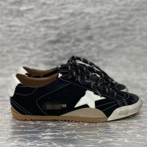 Scarpe Grubby Autentiche del Marchio GG, Sneakers True-<span class=keywords><strong>Star</strong></span> in Vera Pelle con Patch a Stella, Fatte a Mano, Unisex, Casual, con Lacci, Tinta Unita - Product Image 3