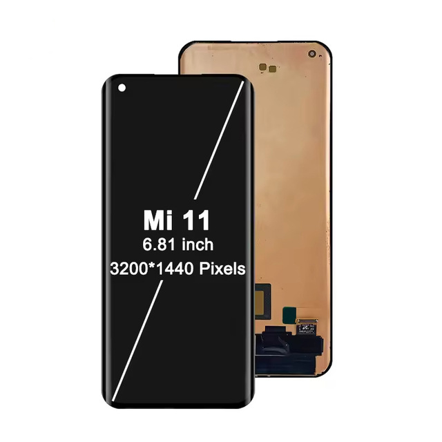 Tela Touch Screen for Xiaomi Mi11 Mi11 Lite 4G LCD Display Pantallas Ekran Assembly With Digitizer