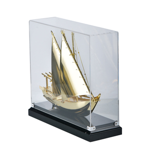 Tùy Chỉnh Kim Loại Món Quà Thủ Công Tùy Chỉnh Acrylic Cơ Sở Thuyền Mô Hình Tàu Sang Trọng Trang Trí Nội Thất Kẽm Hợp Kim Kim Loại Thuyền Buồm Mô Hình - Product Image 4