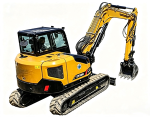 Excavatrice SANY d'occasion SY80U 80 SY80 SY75-10 à vendre / Mini-excavatrice Sany SY75C 75 75C SY75 5t 6t 7t à bas prix à vendre - Product Image 1