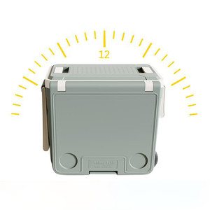 32L Ice Chest Box <span class=keywords><strong>Picnic</strong></span> al aire libre Plástico plegable Silla de camping y mesa con enfriador - Product Image 6