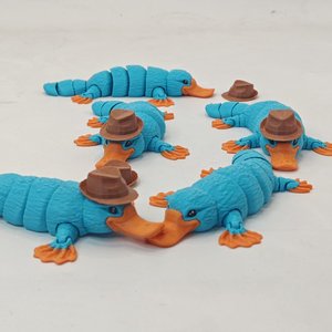Nouvelle figurine d'oiseau-lapin articulée imprimée en 3D de haute qualité, multi-articulations mobiles, pour un jouet amusant pour enfants, cadeau, décoration de salon - Product Image 3
